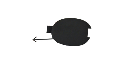 Capac bara carlig remorcare Fiat Punto I (176) 10.1993-09.1999 Fata Negru 
