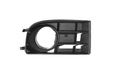 Grila bara fata Vw Golf 5 Hatchback (1K1) 10.2003-05.2009 pentru motorizari 2.0 TDI/ 2.0 TFSI/ 2.0FSI , cu gaura pentru proiector , partea dreapta