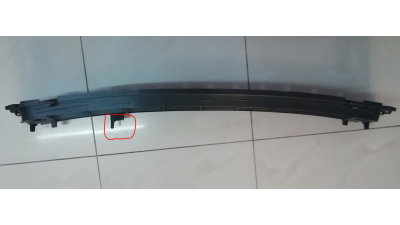 Grila bara fata Vw Transporter (T5), 2009-2015, parte montare Grila centrala bara, 956927, Aftermarket, CLEMA RUPTA VEZI POZA
