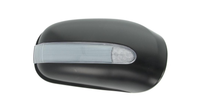 Carcasa oglinda exterioara Mercedes Clasa S (W220) 10.1998-2002, Mercedes Clasa CL (C215) 09.1999-12.2005, Dreapta, carcasa neagra, View Max, 2208100264; 22081002649744; 22081010649999 502555PM cu semnalizator
