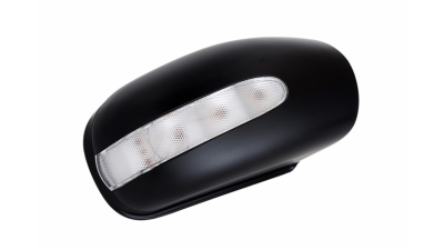 Carcasa oglinda exterioara Mercedes Clasa C Sportcoupe (Cl203), 11.2000-05.2004, Clasa C (W203) 05.2000-03.2004, Dreapta, Fara incalzire, carcasa prevopsita, grunduita, View Max, 2038100264 500355PM