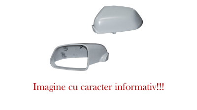 Carcasa oglinda exterioara Mercedes Clasa E (W211) 03.2002-06.2006 partea stanga View Max carcasa prevopsita grunduita fara incalzire, cu lampa semnalizare si lampa perimetru