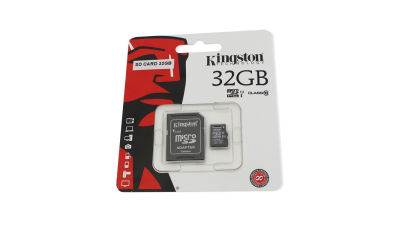 Card de memorie Kingston microSDHC 32GB Class 10 + Adaptor