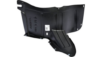 Carenaj roata VW Golf 6 (5K), 10.2008-2013 HATCHBACK SPORT, VW Golf PLUS 01.2009-2013 partea Stanga, punte fata partea din Fata, 5K0805911C, 9518FL4T, polietilena