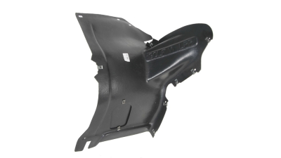 Carenaj roata VW Golf 6 (5K), 10.2008-2013 HATCHBACK, VW Golf PLUS 01.2009-2013 partea Stanga, punte fata partea din Fata, 5K0805911D, 9518FL3T, polietilena
