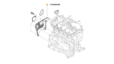 Carter Distributie Dacia Duster 2010-2018 Motor 1.6 16v