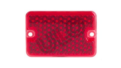 Catadioptru reflectorizant rosu universal 91x61mm , compatibil si la Mercedes 207-410 1977-1995 ULO partea dreapta/stanga ,  1buc.