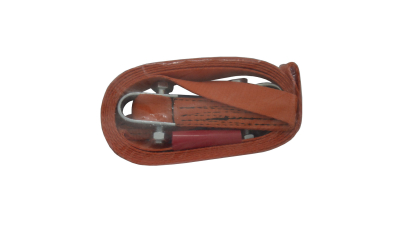 Chinga remorcare sufa ancorare si/sau ridicare chinga tractare 3.5 Tone prindere cu carlige culoare Rosie