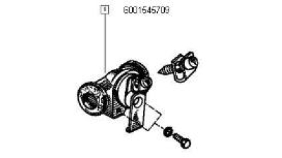 Cilindru Frana spate Dacia Papuc 1304-1307-1309 motorizare 1.9 Diesel, 6001545709 piesa originala OE