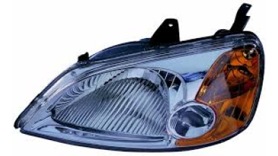 Far Honda Civic 4-Usi Sedan (JP) 02.2001-12.2003 DEPO partea Dreapta cu bec H4