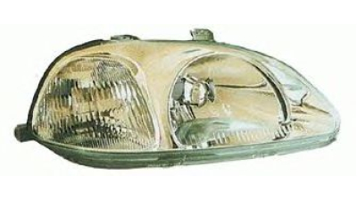 Far Honda Civic 3-Usi Hatchback/Sedan (JP) 01.1999-07.2001 DEPO partea Dreapta cu bec H4 , far tip Stanley