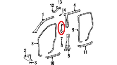 Clips Toyota 9046705021C0