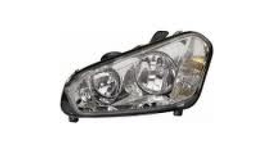 Far Ford Focus C-MAX 06.2007-12.2010 HELLA stanga fata, tip bec H1+H7, culoare argintiu