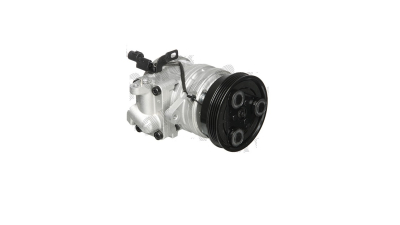 Compresor aer conditionat Hyundai I10, 12.2007-12.2013, motor 1.1, benzina; Kia Picanto, 04.2004-08.2007, motorizare 1.0/1.1, benzina, rola curea 112 mm, 4 caneluri, tip Hella: HS-11
