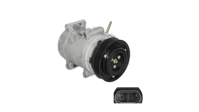 Compresor aer conditionat Opel Antara, 2006-2016, Chevrolet Captiva, 2006-2015, motorizare 2.0 d/2.0 CDTI 93/110kw, diesel, rola curea 120 mm, 6 caneluri, tip Delphi/Harrison: SP17