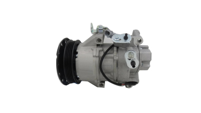 Compresor aer conditionat Toyota Yaris (XP90), 2006-2011, motorizare 1.3, 64kw, benzina, rola curea 110 mm, 4 caneluri, de tip Denso: 5SER09C