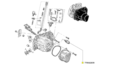 Comutator Lampa Marsarier DACIA DOKKER LOGAN SANDERO SOLENZA; RENAULT 19 21 AVANTIME CAPTUR CLIO ESPACE GRAND KANGOO LAGUNA LOGAN MASTER MEGANE MODUS RAPID SAFRANE SANDERO/STEPWAY SCENIC SPORT SUPER THALIA TRAFIC TWINGO VEL WIND, 7700422630,  piesa origin