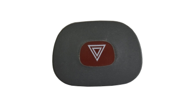 Comutator lumini avarie Renault Clio 2 (B0/1/2) 09.1998-2012; buton avarie cu 8 pini ; gri