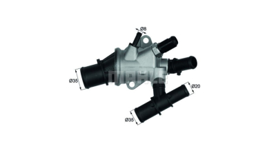 Corp termostat Mahle Alfa Romeo 147, 2000-2010, motor 1.9 JTDm, Fiat Multipla, 1998-2005, motor 1.9 JTD, diesel, temp. deschidere [°C] 88 