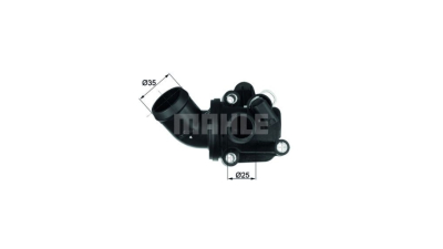 Corp termostat Mahle Mercedes Clasa A (W169), 2004-06.2009, Clasa B (W245), 2005-06.2009, motor 1.5, 1.7, 2.0, benzina, temp. deschidere [°C] 87 