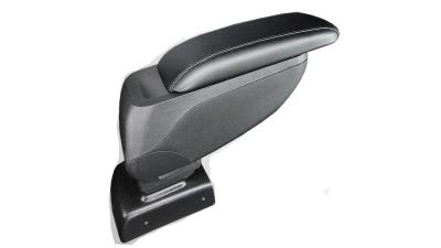 Cotiera BestAutoVest pentru Citroen C4 Cactus 2014-, rabatabila cu capac culisabil imbracat in piele eco