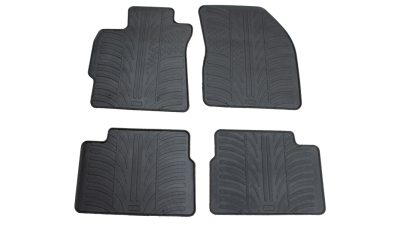 Set covorase auto din cauciuc Toyota Auris 6.2007-2012, Corolla Sedan 2007-2013, Negru, Gledring, 4 buc.