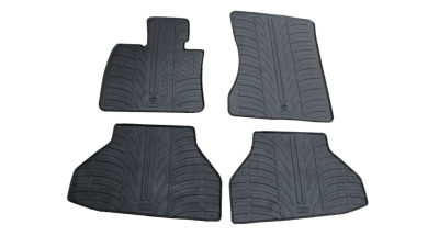Set covorase auto din cauciuc BMW X6 (E71) 2008-2014, Automat, Negru, Gledring, 4 buc.