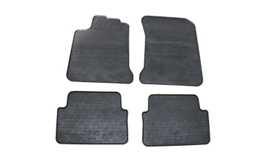 Set covorase auto din cauciuc Renault Laguna 3 2007-2015, Negru, Gledring, 4 buc.