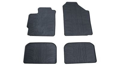Set covorase auto din cauciuc Toyota Yaris 2006-2011, Urban Cruiser 2009-, Negru, Gledring, 4 buc.