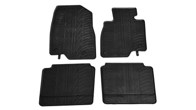 Set covorase auto din cauciuc Mazda 6 2012-, 4 usi, Negru, Gledring, 4 buc.