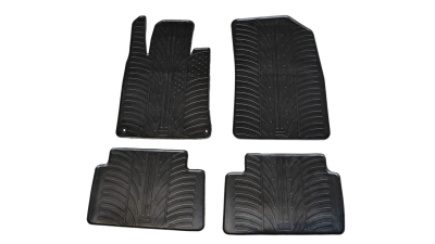 Set covorase auto din cauciuc Peugeot 508 2011-12.2018, Negru, Gledring, 4 buc.