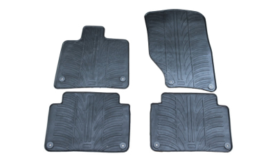 Set covorase auto din cauciuc Audi Q7 (4L) 2006-05.2015, Negru, Gledring, 4 buc.