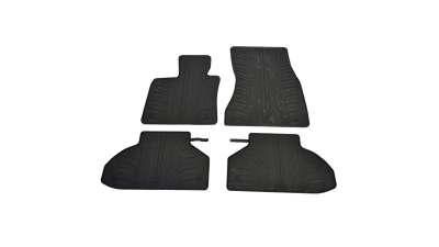 Set covorase auto din cauciuc BMW X6 (F16) 2014-10.2019, Negru, Gledring, 4 buc.