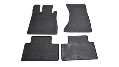 Set covorase auto din cauciuc Mercedes Clasa S (W220) 1998-2005, Negru, Gledring, 4 buc.