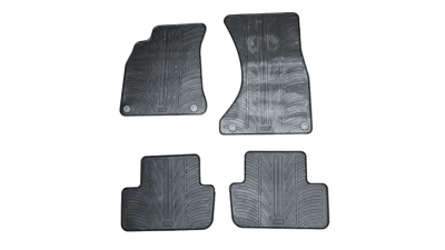 Set covorase auto din cauciuc Audi A4 Sportback (8K) (B8) 12.2007-10.2015, A5 05.2008-2016 , 4 usi, Negru, Gledring, 4 buc.