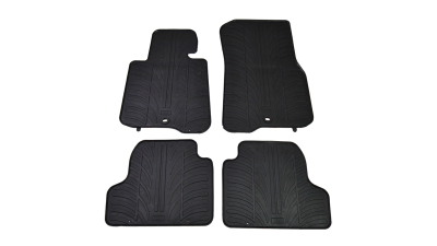 Set covorase auto din cauciuc BMW Seria 4  (F32/F36) Coupe, GrandCoupe 2013-05.2020, Automat, Negru Gledring, 4 buc.