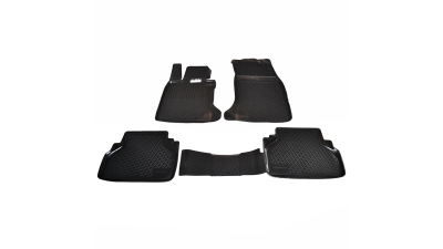 Set covorase auto din cauciuc BMW Seria 5 E60 2003-2010 , presuri tip Tavita BestAutoVest, 4 buc.