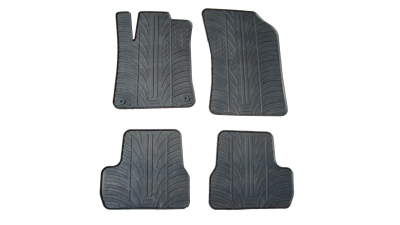 Set covorase auto din cauciuc Citroen C3 2010-10.2016, 5 usi, DS3 2010-2016, Negru, Gledring, 4 buc.