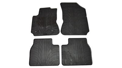 Set covorase auto din cauciuc Citroen C4 Cactus 2014-, Negru, Gledring, 4 buc.