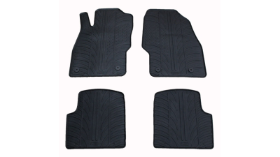 Set covorase auto din cauciuc Opel Corsa D 2006-2014, Negru, Gledring, 4 buc.