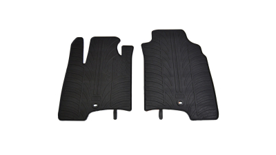 Set covorase auto din cauciuc Fiat Panda VAN 2012-2014, 2 locuri, Negru, Gledring, 2 buc.