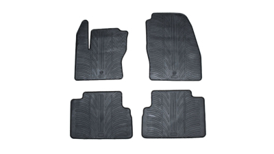 Set covorase auto din cauciuc Ford C-Max 2010-2014, 5 usi, Negru, Gledring, 4 buc.