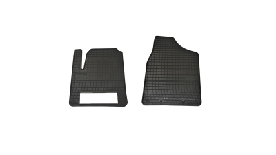 Set covorase auto din cauciuc Ford Galaxy 1995-2006 Seat Alhambra 1995-2010 VW Sharan 1996-2010 pentru fata, presuri BestAutoVest, negre, 2 buc.