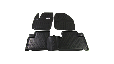 Set covorase auto din cauciuc Ford S-MAX 2006- , presuri tip Tavita BestAutoVest, 4 buc.