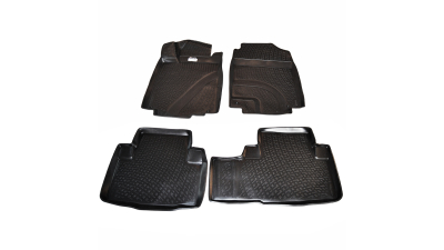 Set covorase auto din cauciuc Honda CR-V IV 2012- , presuri tip Tavita BestAutoVest, 4 buc.