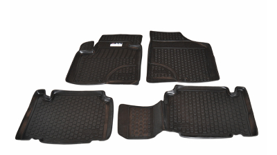 Set covorase auto din cauciuc Hyundai IX55 2008-, presuri tip Tavita BestAutoVest, 4 buc.