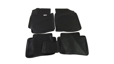 Set covorase auto din cauciuc Hyundai Solaris 2010- , presuri tip Tavita BestAutoVest, 4 buc.