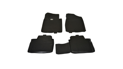 Set covorase auto din cauciuc Kia Ceed HATCH 2012- , presuri tip Tavita BestAutoVest, 4 buc.