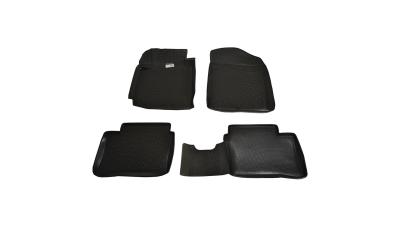 Set covorase auto din cauciuc Kia Picanto 2011- , presuri tip Tavita BestAutoVest, 4 buc.