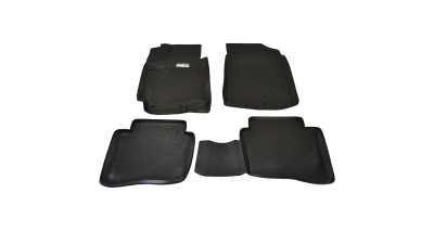 Set covorase auto din cauciuc Kia Rio 2011- , presuri tip Tavita BestAutoVest, 4 buc.